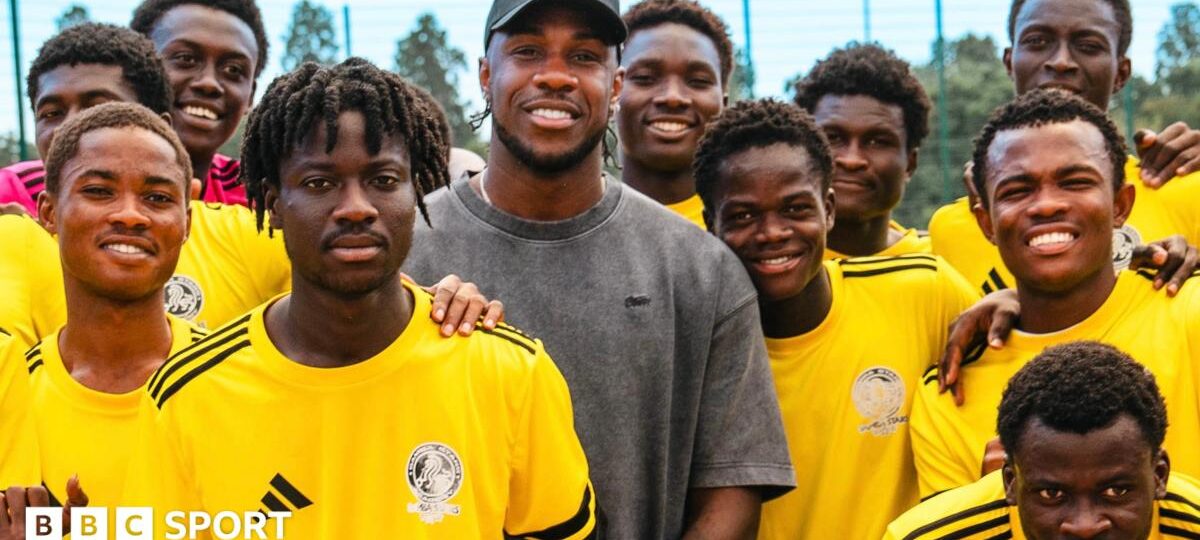 Antonio helps young Ghanaians chase Premier League dreams