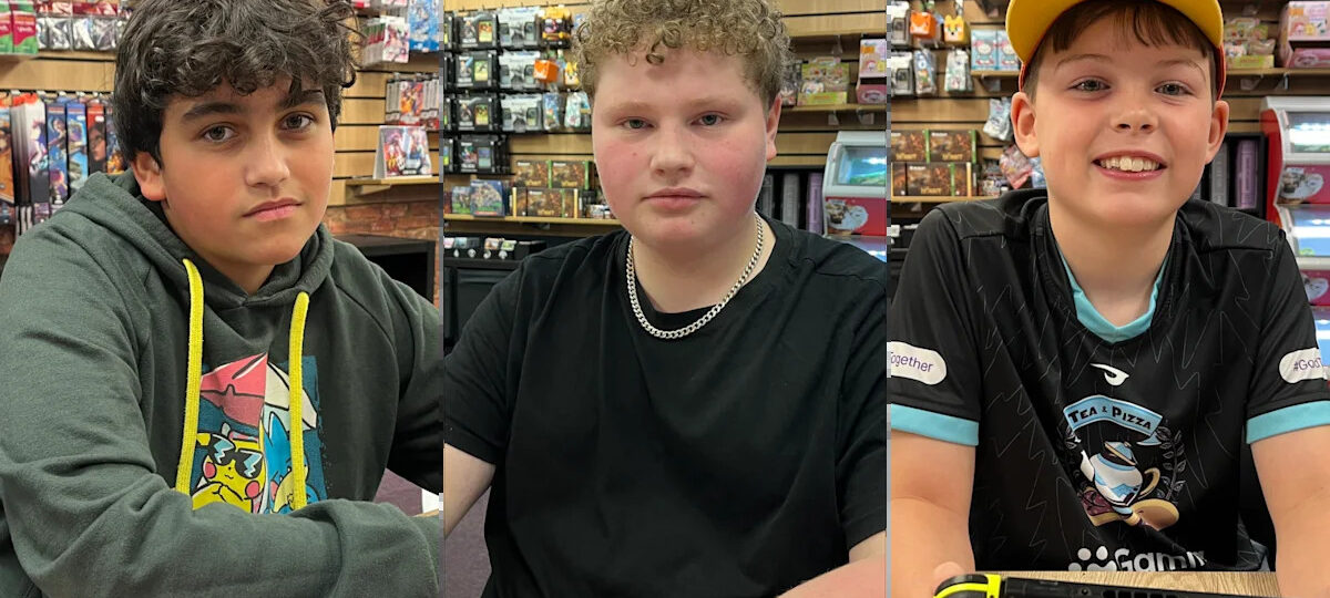 Three boys to represent UK at Pokemon World Champs