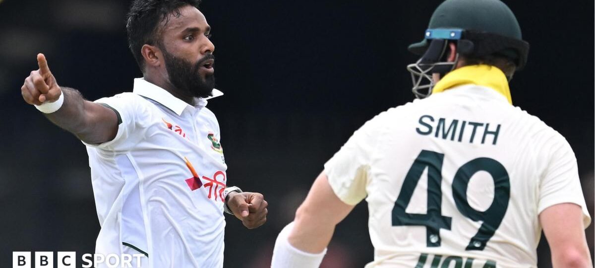 Bangladesh dominate Australia despite Smith reprieve