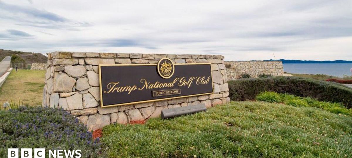 Armed man arrested near Trump's golf course ahead of president's visit