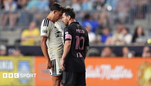 Messi fined for slapping opponent in MLS game