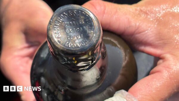 Divers find 162-year-old Guinness in shipwreck off the English coast
