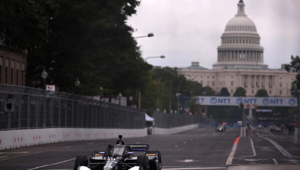 IndyCar starting lineup for race in Washington D.C., in August 2026