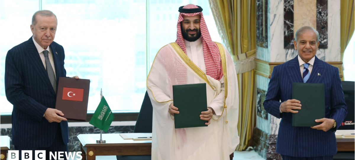 Saudi Arabia, Turkey and Pakistan sign defence pact