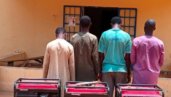 Police arrest four, recover generators stolen from INEC office in Kebbi