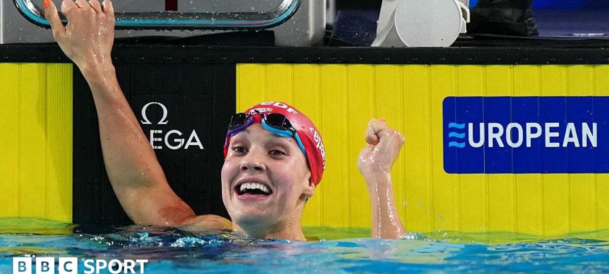 GB's Evans wins European gold in 100m breaststroke