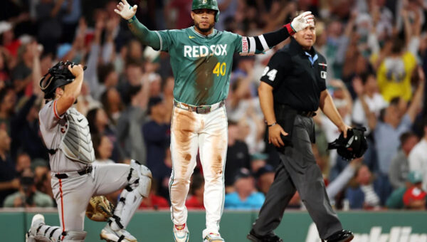 Giant 5th Inning For Sox Sends Boston Past San Francisco, 6-4