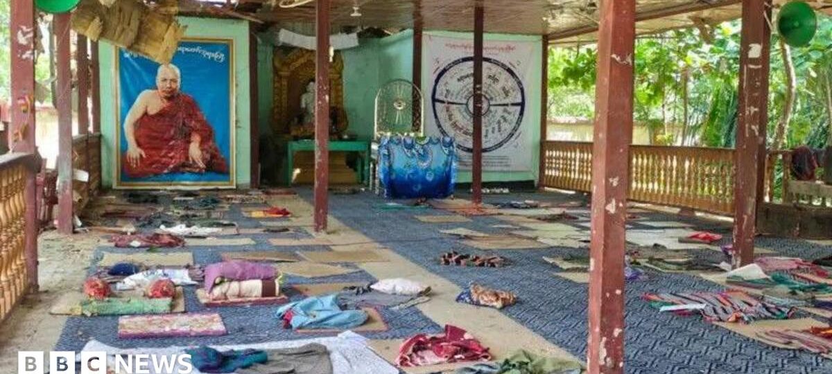 Fourteen killed in strike on Myanmar monastery