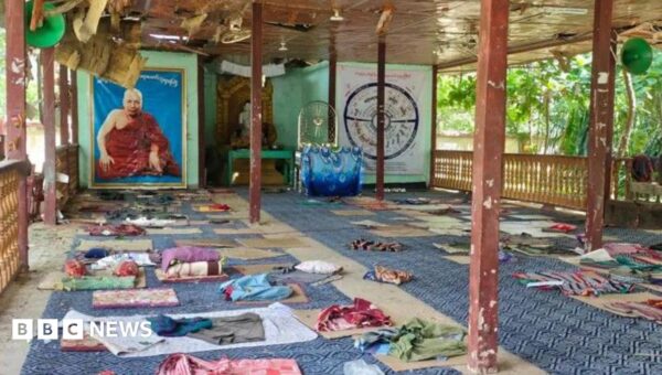 Fourteen killed in strike on Myanmar monastery