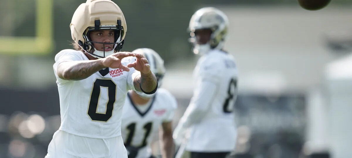 Saints rookie WR Jordyn Tyson reportedly expected to miss about 2 months due to training camp hamstring injury