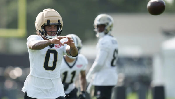 Saints rookie WR Jordyn Tyson reportedly expected to miss about 2 months due to training camp hamstring injury