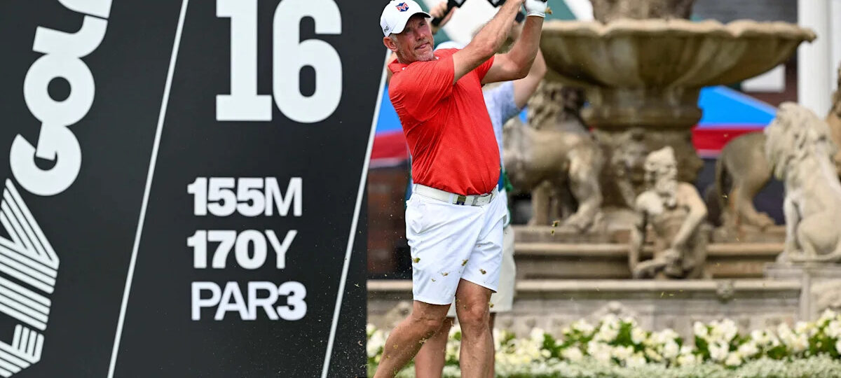 Lee Westwood leads veteran surge at LIV Golf NYC
