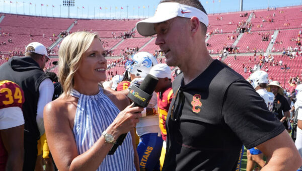 Lincoln Riley discusses USC’s 42-26 victory over San Jose State