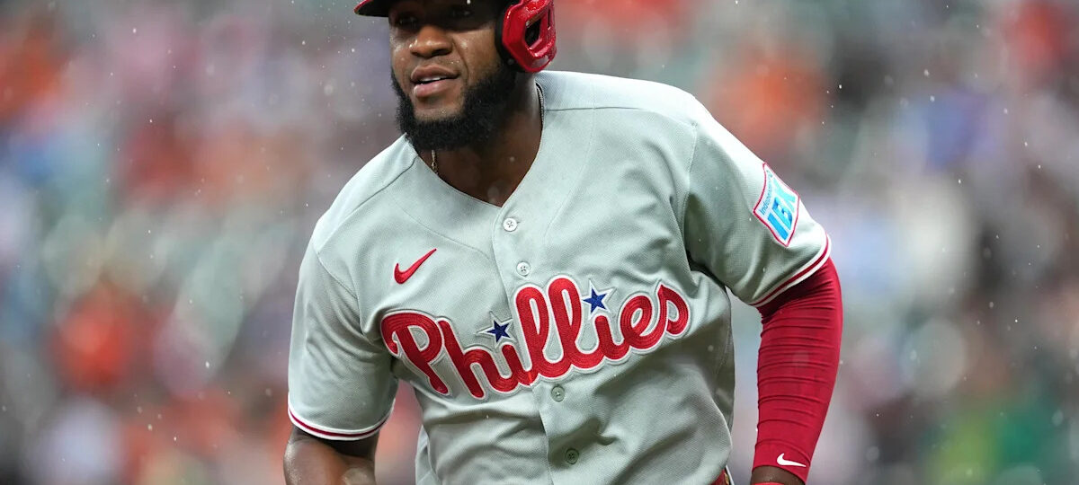 Riders on the storm: Phillies 8, Orioles 0