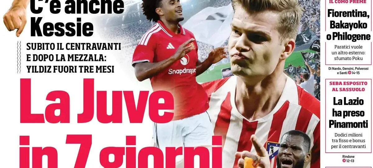 Today’s Papers: Juventus back for Sorloth, Lang sets up Gabriel Jesus