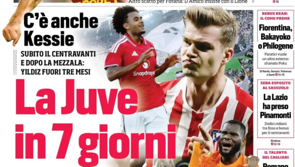 Today’s Papers: Juventus back for Sorloth, Lang sets up Gabriel Jesus