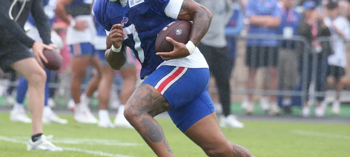 Bills lineman savours punching rookie after cheap shot at practice