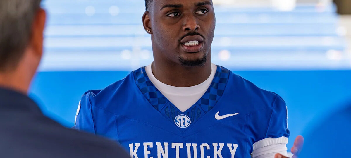 How Kentucky football's CJ Baxter gained perspective after ACL injury