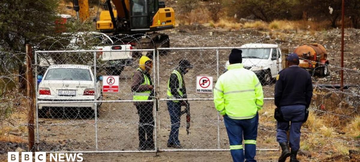 South Africa dump site collapse kills 14 suspected illegal miners