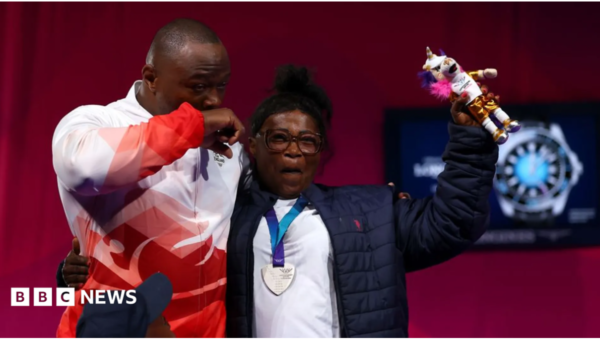 Ex-refugee’s ‘full circle’ Commonwealth Games win