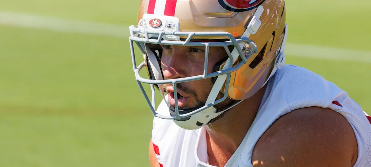 Kyle Shanahan has no concern about Nick Bosa's missed practice time for soreness