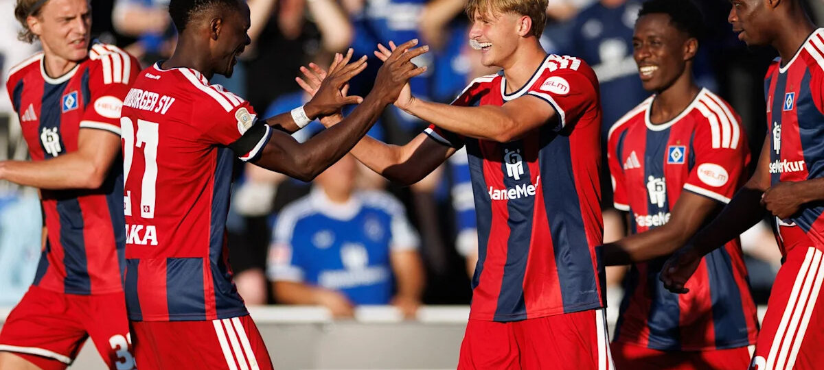 Hamburg into Cup second round, Wolfsburg, Schalke through after drama