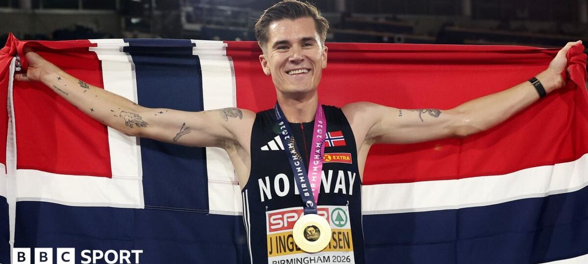 Ingebrigtsen returns from 'lowest of lows' to clinch 5,000m gold