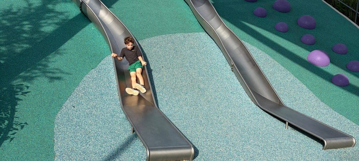 My kids, 6 and 9, loved the Obama Presidential Center playground. Here’s what parents should know before going.