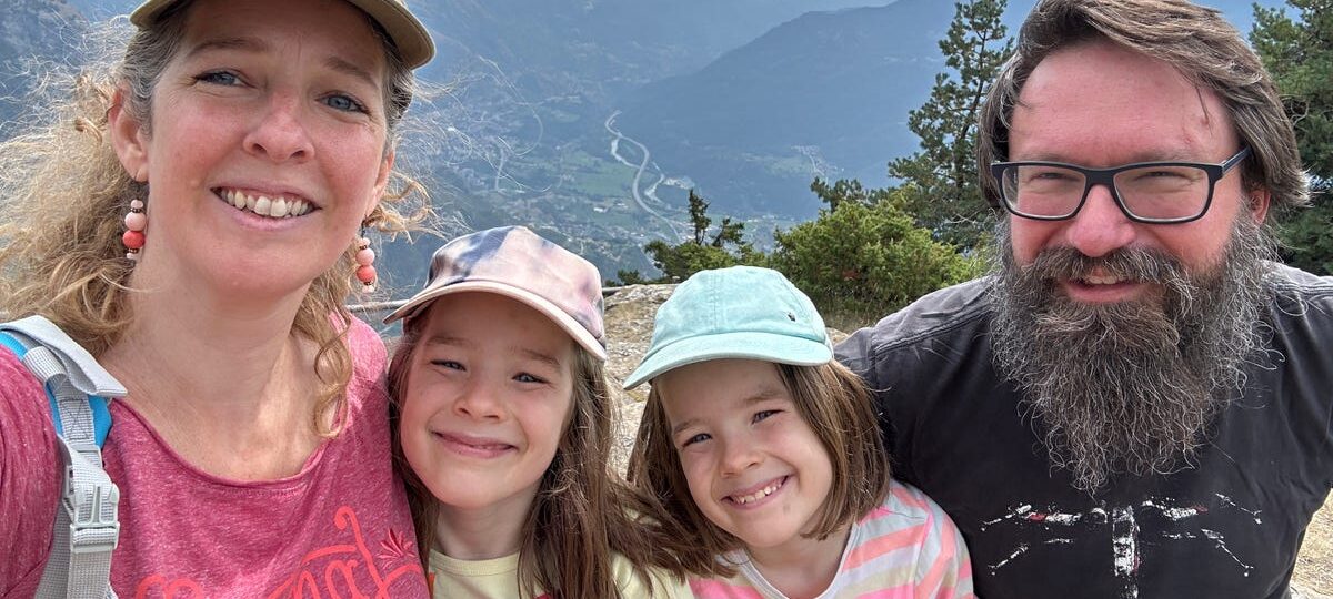 My family of 4 moved into a camper van for a year. I ran my business on the road, while my husband homeschooled our twins.