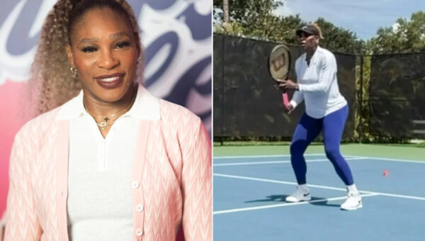 Serena Williams Shares Footage of Herself Back on the Court amid Her Return to Tennis