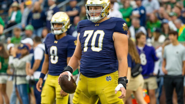 Notre Dame football set to welcome a healthy Ashton Craig vs. Wisconsin