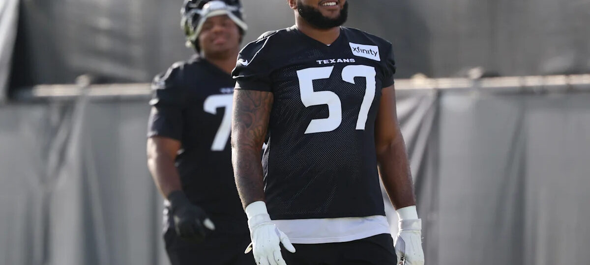 Texans HC DeMeco Ryans names Blake Fisher ‘most improved’ offensive lineman