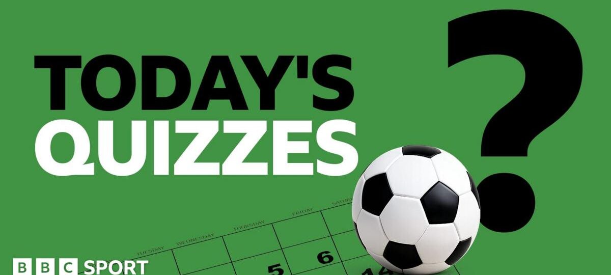 Flex your football brain with our daily quizzes