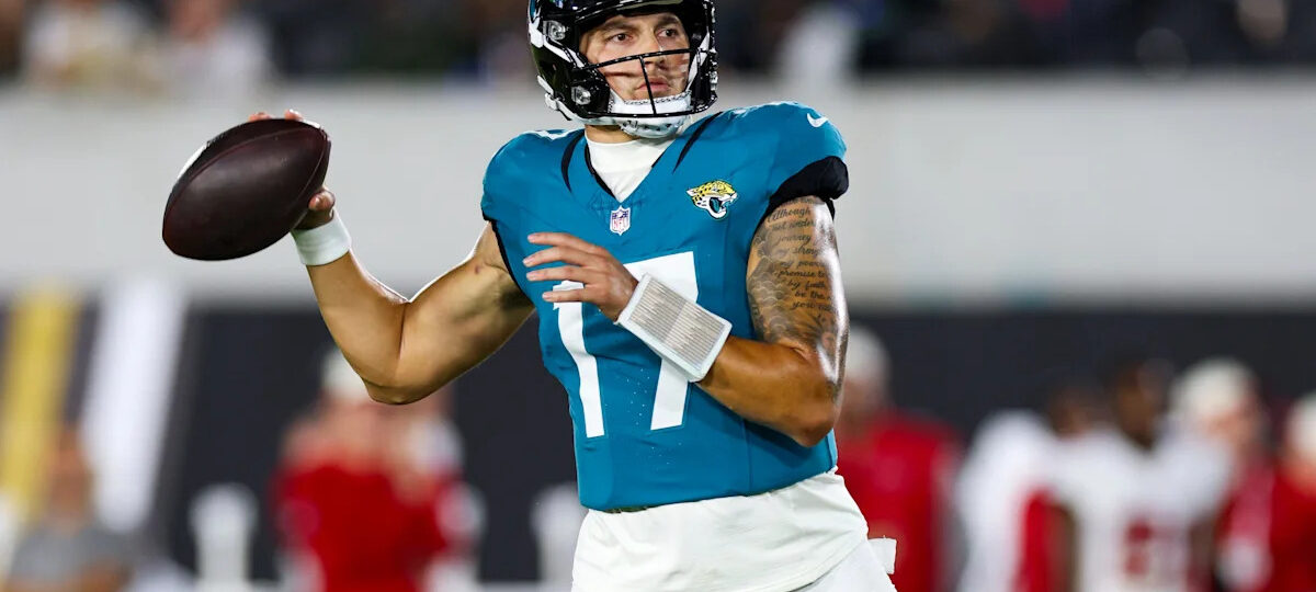 Jaguars waiving quarterback as part of roster cutdowns
