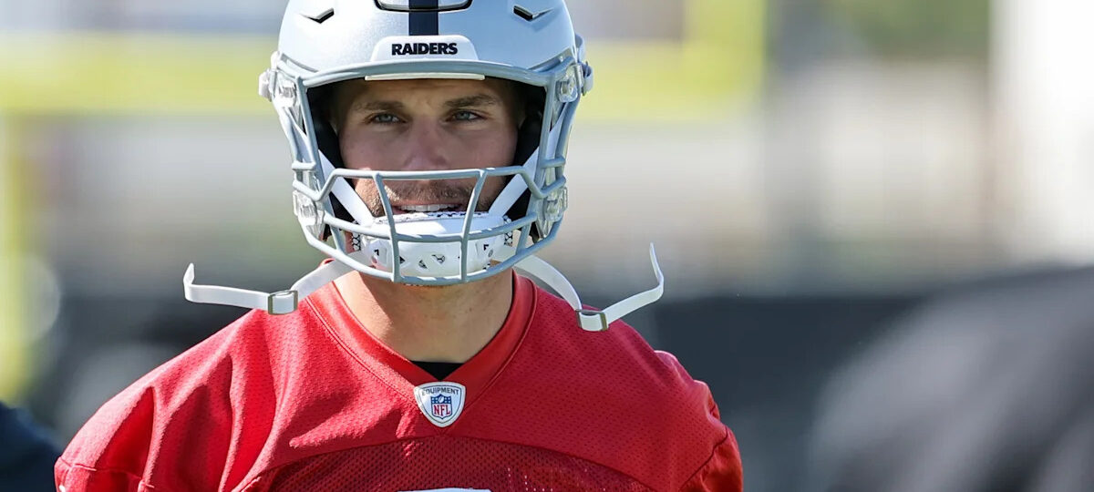Raiders' Kirk Cousins, Maxx Crosby held out of practice after violating team rules for fighting, Klint Kubiak says