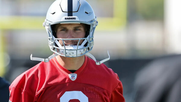 Raiders' Kirk Cousins, Maxx Crosby held out of practice after violating team rules for fighting, Klint Kubiak says