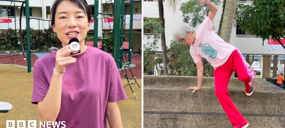 How is parkour helping these seniors avoid injuries?