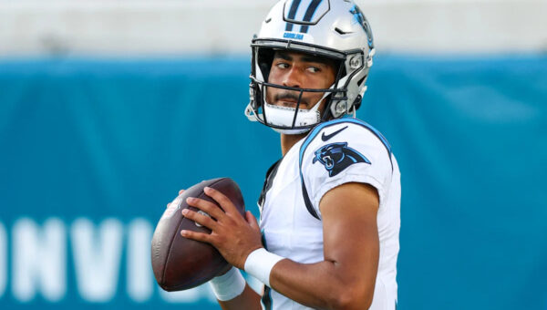 Panthers QB Bryce Young balls vs. Jaguars on Friday night
