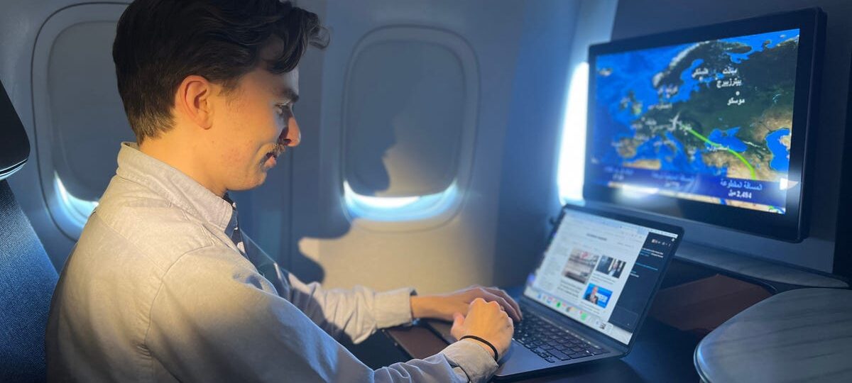 Elon Musk's Starlink is becoming an in-flight must-have. I tried it on Qatar Airways, and it's a game changer.