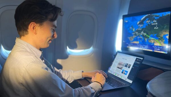 Elon Musk's Starlink is becoming an in-flight must-have. I tried it on Qatar Airways, and it's a game changer.