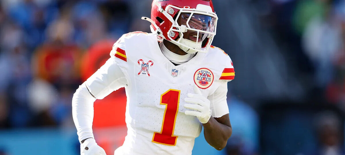 Chiefs WRs Xavier Worthy, Cyrus Allen get checked for injuries Saturday