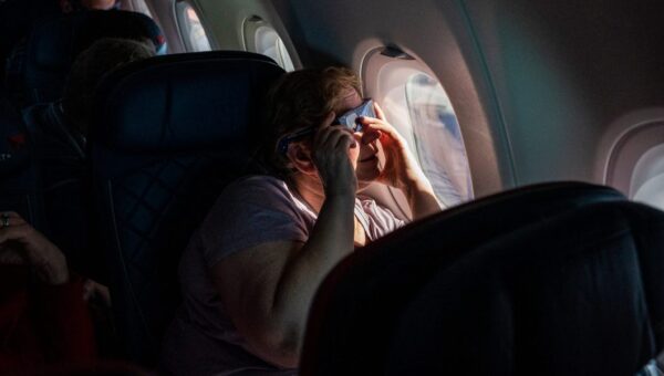 Airlines and charter companies are selling front-row seats to the solar eclipse for up to $1,200