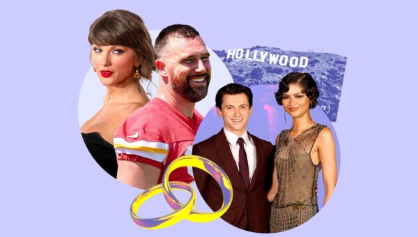 Travis Kelce and Tom Holland know being obsessed with your superstar wife is good for business