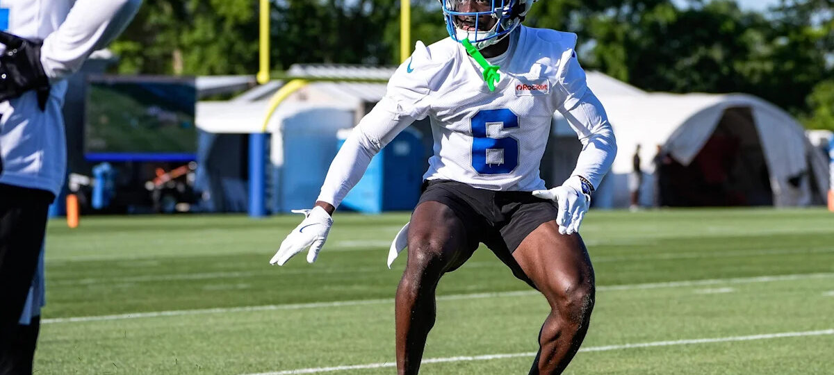 Dan Campbell speaks on Seattle Seahawks agreeing to sign Terrion Arnold