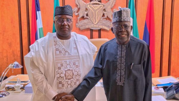 Ex-Adamawa gov Bindow meets Tinubu after ADC exit