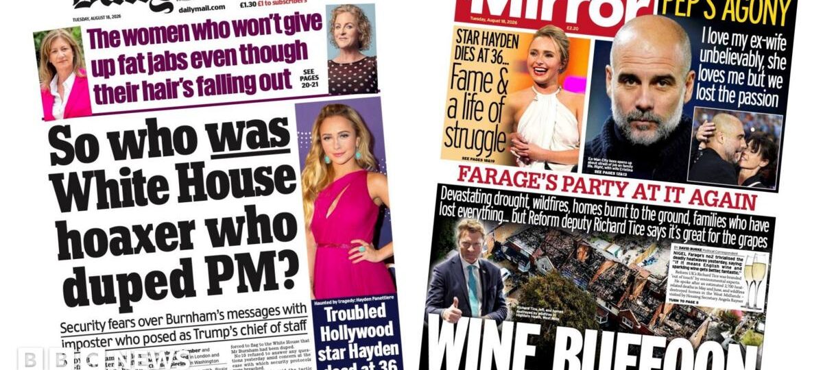 The Papers: ‘Who duped PM?’ and ‘Pep’s agony’