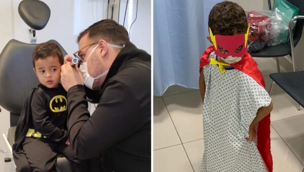 My young patients fly into surgery dressed as superheroes. Surgery became a lot less scary for them.