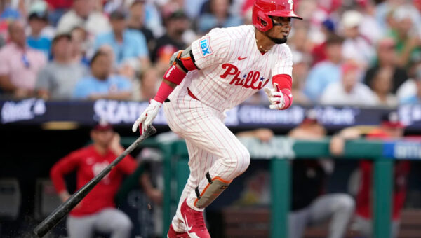 Arraez has 2 hits and 2 RBIs in Phillies debut, Luzardo tosses 8 innings in 5-0 win over Nationals