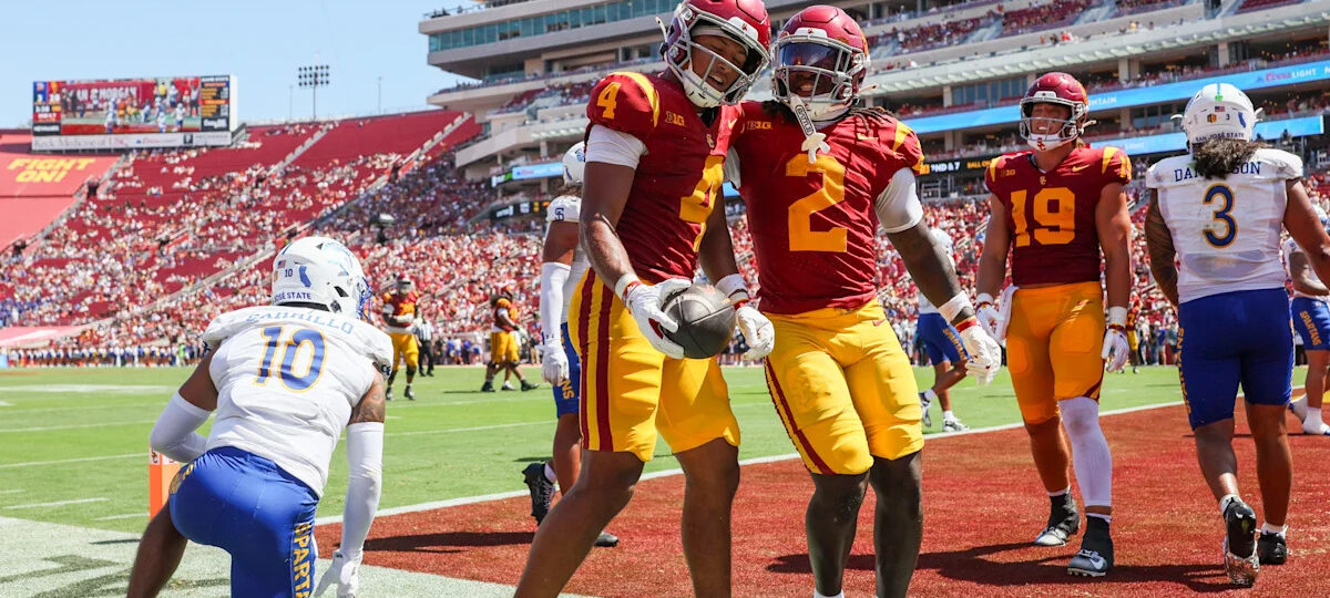 College Fantasy Football: USC freshman phenoms at WR, FSU 2-RB rotation among biggest Week 0 takeaways