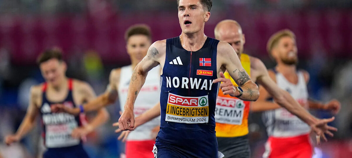 Ingebrigtsen wins 5,000m gold at European championships in return from surgery
